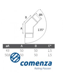 CT-206 CONECTOR COMENZA AISI-316