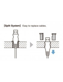 OJAL DIVIDIDO PARA CABLES CHC-S18DN