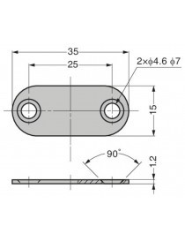 CONTRAPLACA MC-YN001U-BL